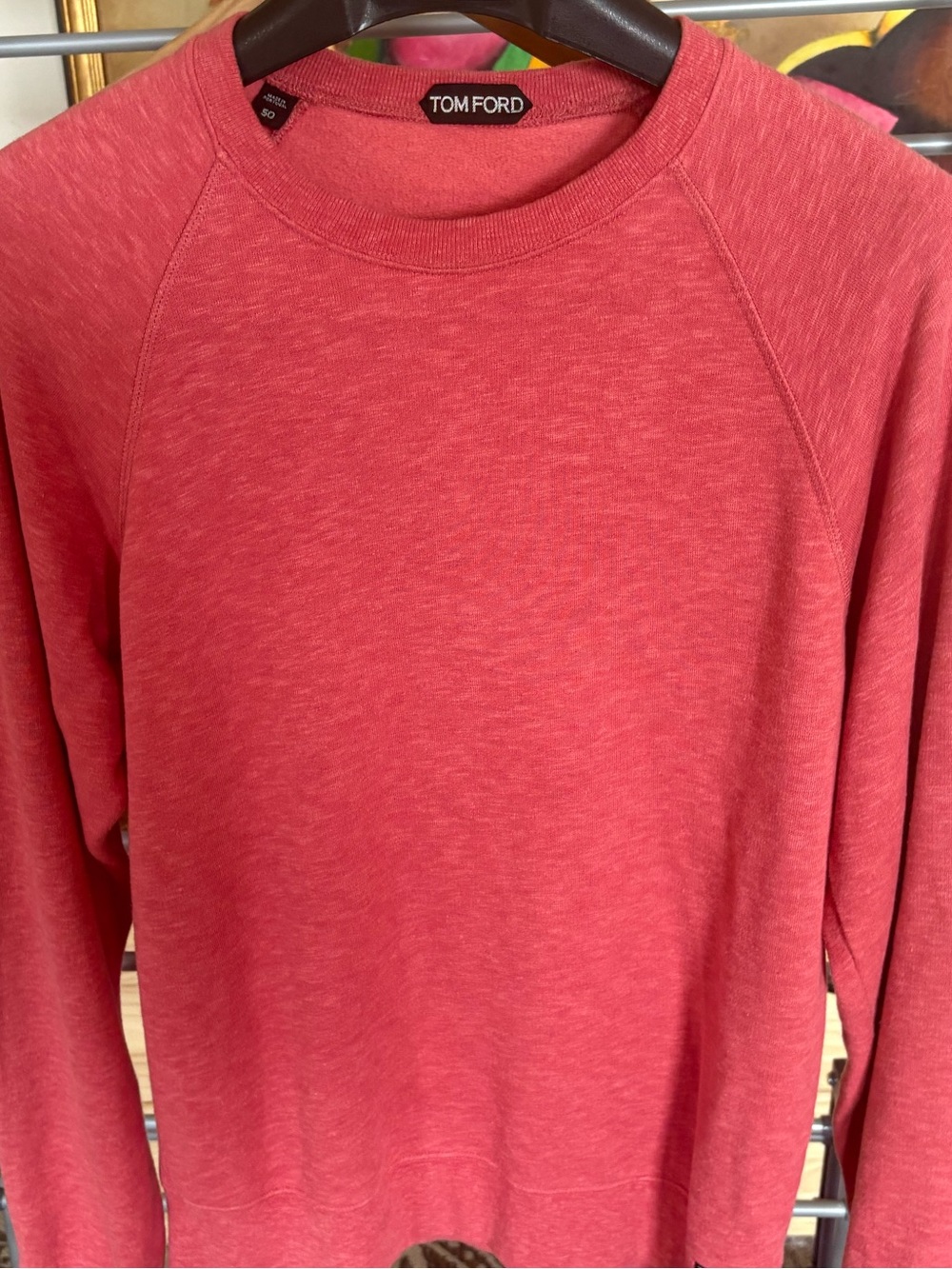 Tom Ford Red Crewneck Sweatshirt